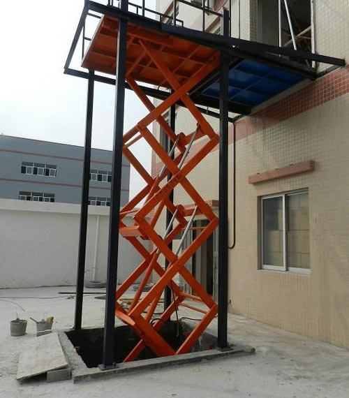 固(gu)定式液壓升降(jiàng)機 固定式(shi)液壓升降機