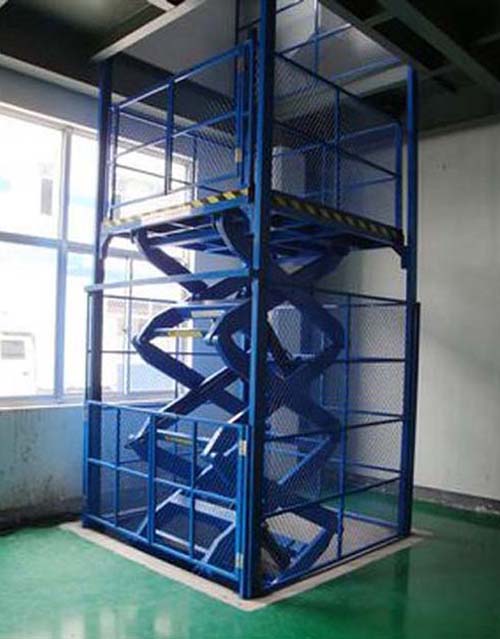 固定式(shi)液壓升(shēng)降機 